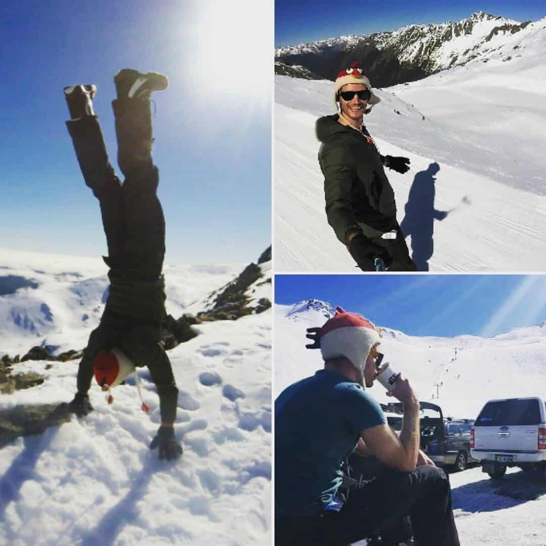Snowboarding in New Zealand