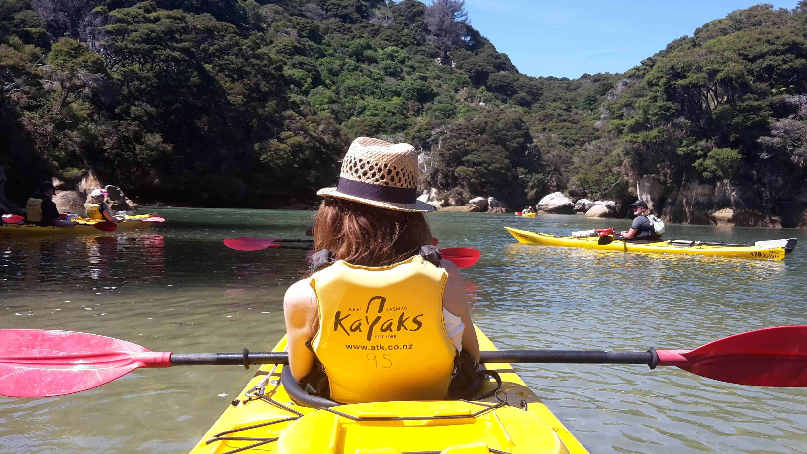 Kayaking in Abel Tasman