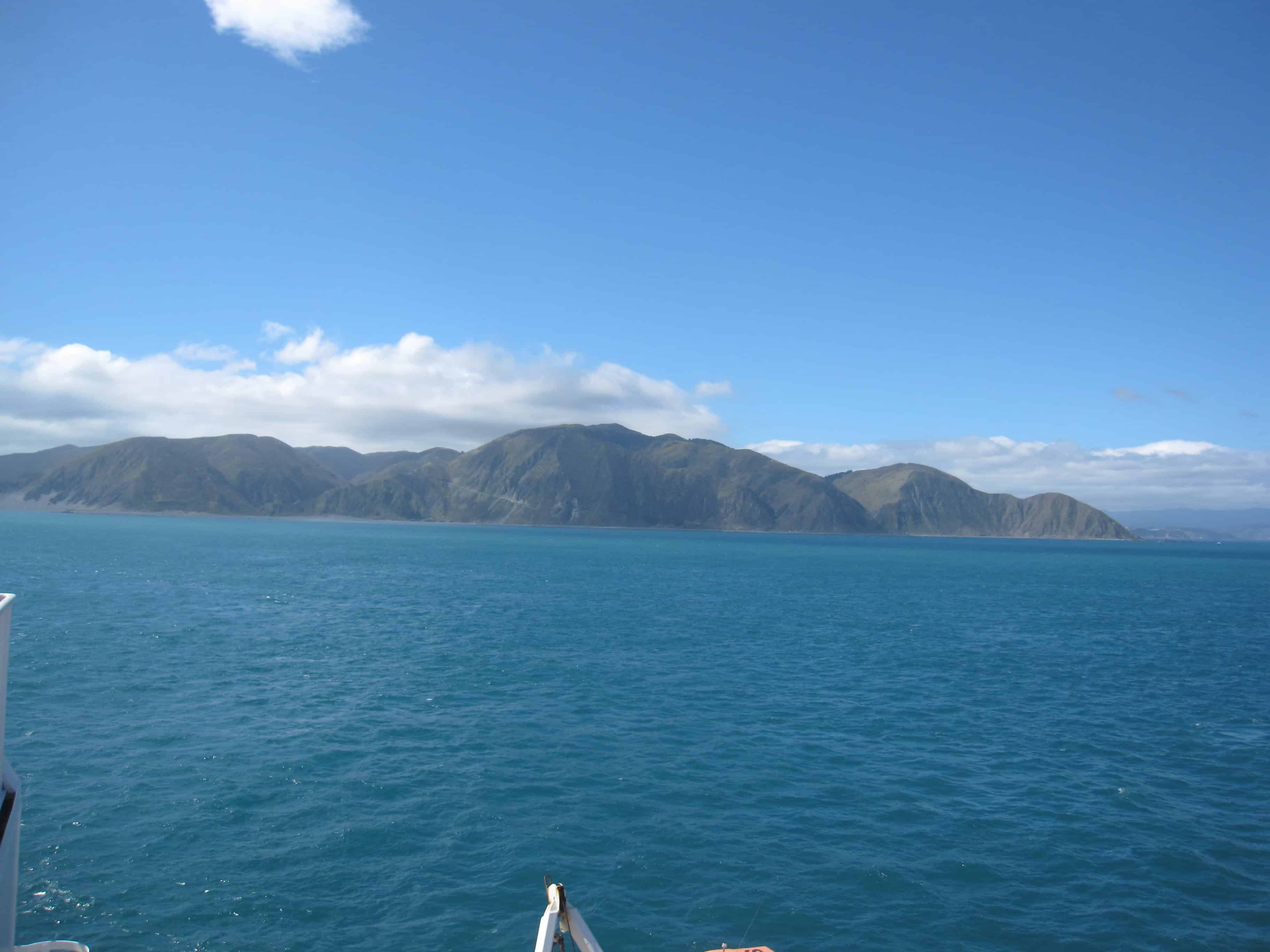 Wellington ferry departure