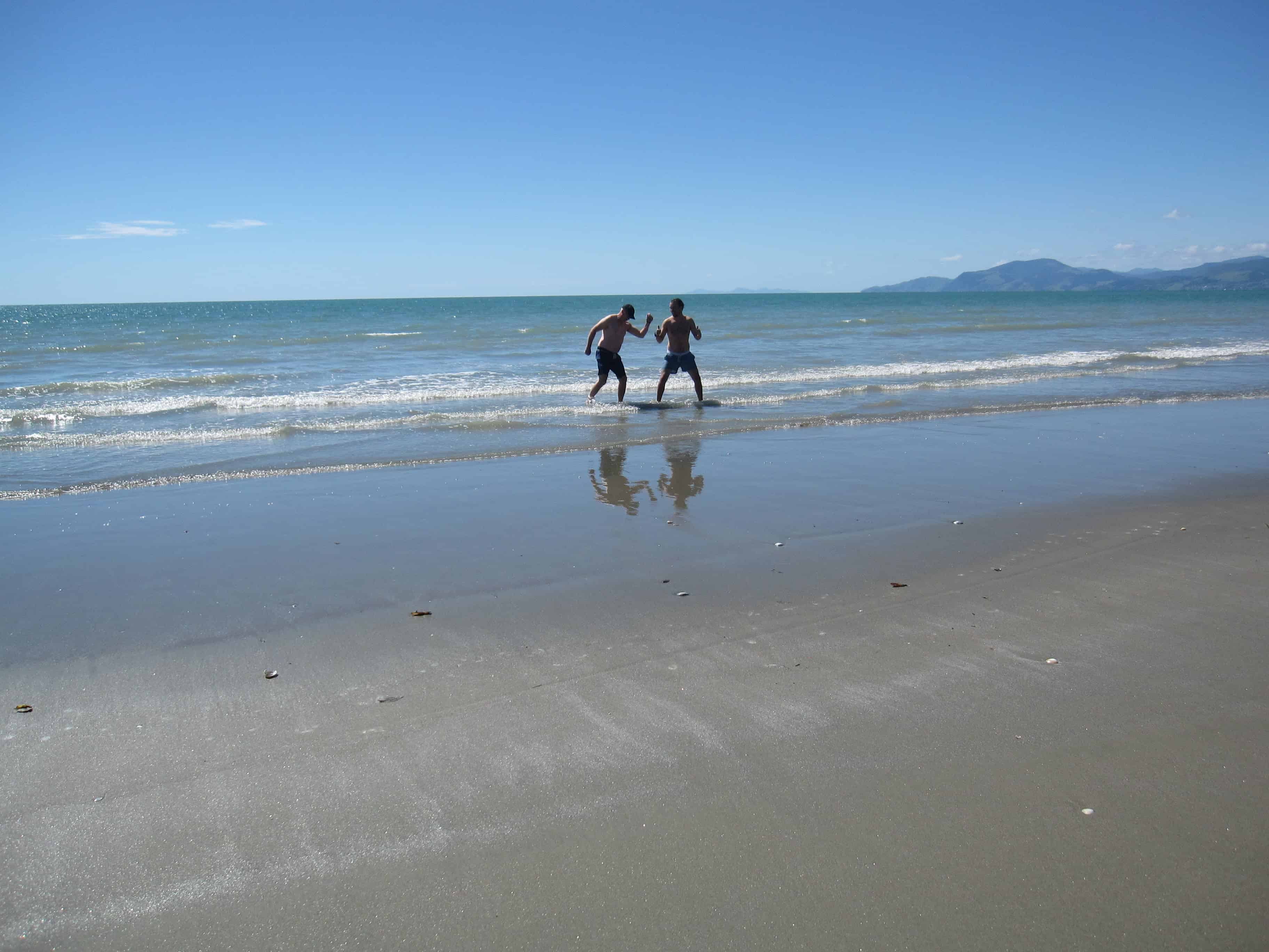 Beach day at Rabbit Island
