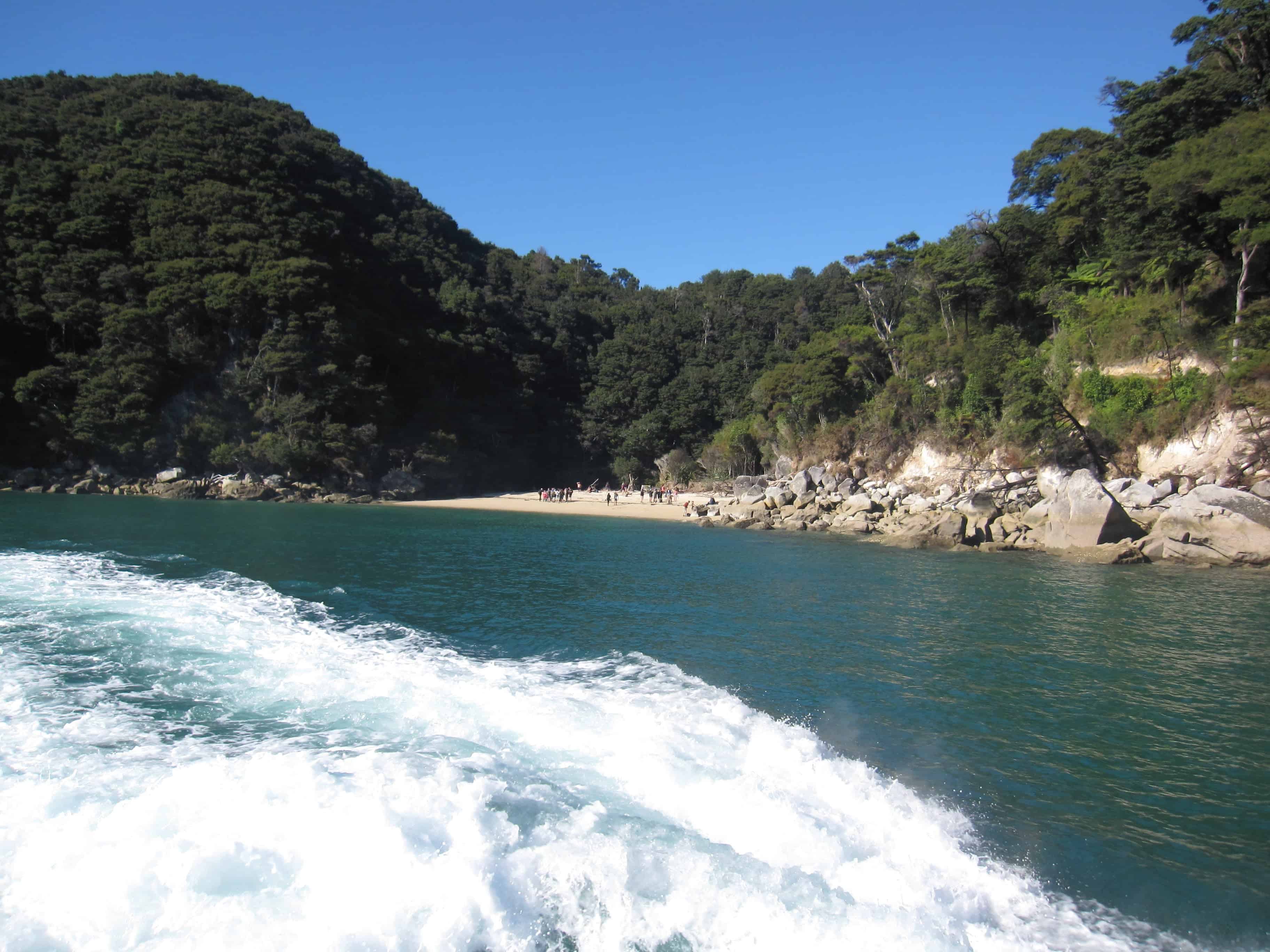 Leaving Abel Tasman
